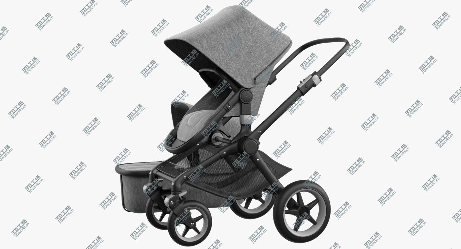 images/goods_img/202105074/Bugaboo Fox Pram and Bassinet 3D model/4.jpg
